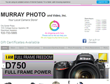 Tablet Screenshot of murrayphoto.com